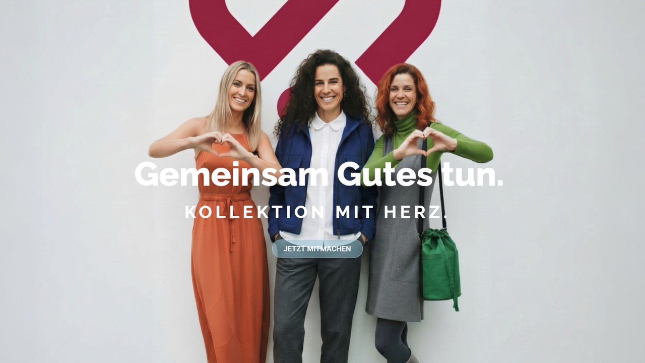 Kollektion mit Herz – gemeinsam Gutes tun